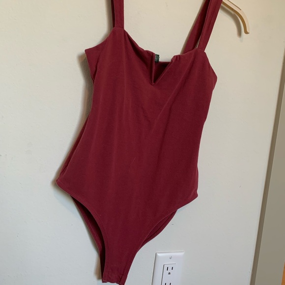 Maroon Bodysuit - Picture 1 of 3